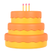You can order cakes for all sizes online including cupcakes, size 4, 6, 10 and the likes.